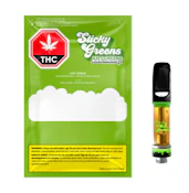 JUST GREENS HIGH THC LIQUID DIAMOND BLEND CARTRIDGE - 1G