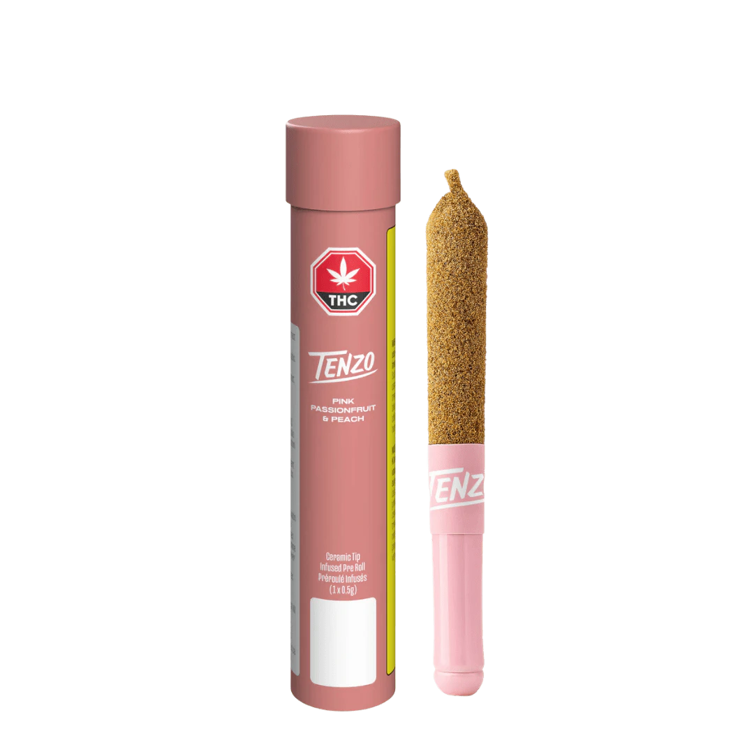 Tenzo - Tenzo Pink Passionfruit & Peach Infused Pre-Roll - 1 X 0.5g Main Image