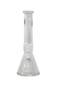 Blueberry - Triple Ring Beaker Bong 12" | Clear