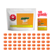 Shred'ems Mango Lime Mega Party Pk Gummies - 50 X 10mg