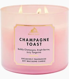 Bath & Body Works Champagne Toast 3 Wick Candle