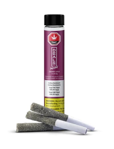CHERRY COLA INFUSED PRE-ROLLS - 1.5