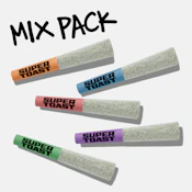 Liquid Demons Mix Pack 5 x 0.5g Diamond Infused Pre-Rolls by Super Toast