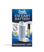 [SMYLE INHALER 510 GY] Smyle Labs Inhaler 510 Cart Battery + Cloud Filters (Grey)