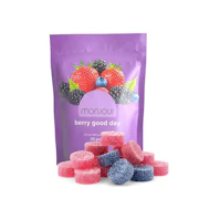 Monjour Gummies - Berry Good Day CBD Soft Chews Assorted Coated 30x4.5g
