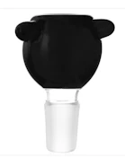 RP 3 Knob 14mm Glass Bowl - Black