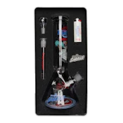 ACC - Cheech & Chong - 12" 7mm Thick Happy Herbs Sidekick Water Pipe (420 Edition)