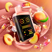Frizzy Peach G Ice - 48k Puffs - 20mg - Kraze Mega X