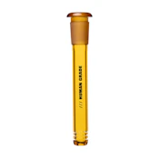 Human Grade 5" Yellow Glass Downstem