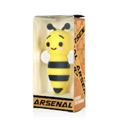 4" Arsenal Cartoon Bee Silicone Hand Pipe