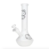 10" 5mm Frosted Glow Kitty Beaker