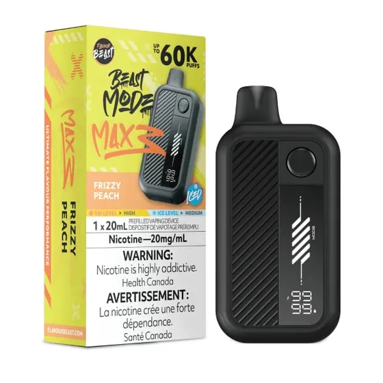 Flavour Beast Beast Mode Max 3 - Frizzy Peach Iced - 60K Puffs Main Image