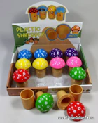 Mushroom Plastic Shredder Different Colours