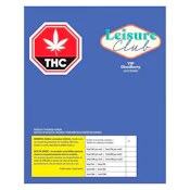 Multipack of 10 Cloudberry Live Rosin VIP 10mg THC/CBN/CBD Soft Chews by Leisure Club