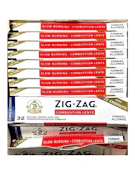 Zig Zag White King Slim with Tips