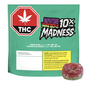 Multipack of 10 No Future 10x the Madness: Ratio'd - Cherry Blast 1:1:2 THC/CBD/CBC 10x10g