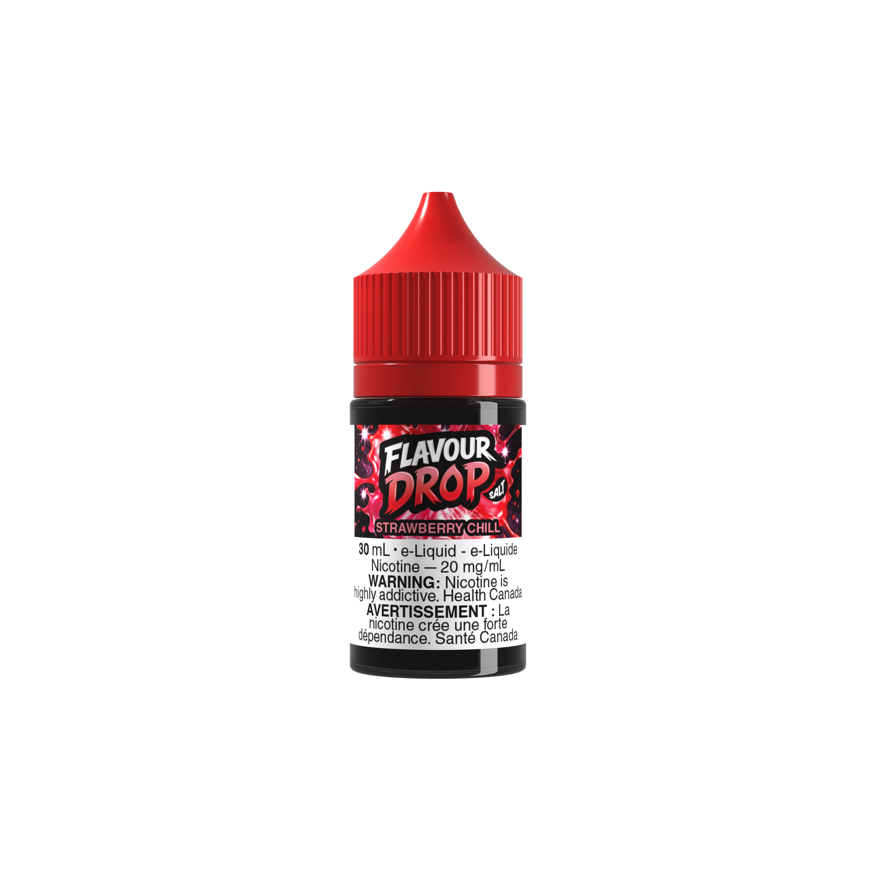 FLAVOUR DROP - SALT - Strawberry Chill - 30ml - 20mg - FLAVOUR DROP Main Image
