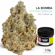 La Bomba 3.5g Flower (Jet Fuel Gelato X Wedding Cake)