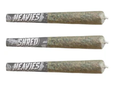 Shred | Heavies Shark Attack Infused Pre-Roll | 3 x 0.5 g