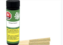 Durban Poison 2 x 1g Pre-Rolls