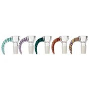 14mm Arsenal Candy Hook Horn Glass Bowl