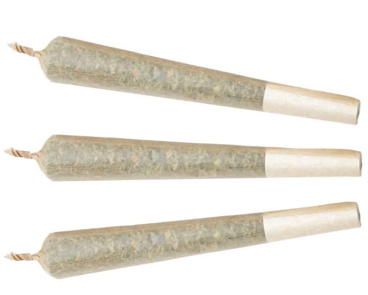Happy & Stoned - Bold Bubba Pop 3 x 0.5g Disty + Diamond  Infused Pre-Rolls Main Image