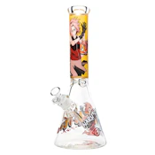 14" 7mm Arsenal Hidden Warrior Beaker (Design 4)