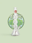Cheech & Chong Glass - Moe Money Donut, 16" Tall - Water Pipe