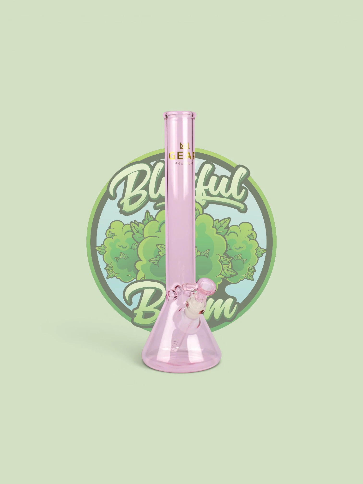 GEAR PREMIUM - Gear Premium  - Pink, 14" Tall - Water Pipe Main Image