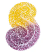 FULLY BLASTED PEACH PASSIONFRT CBN:THC CHEWS MULTI (10 PACK)- 10 X 5 GRAMS