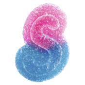 SOURZ by Spinach - Fully Blasted Blue Raspberry Watermelon Gummies - 10x1 Pack