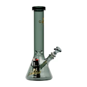 12" Tall Smoke Black Sidekick Beaker Tube