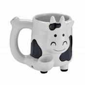 Cow Ceramic Mug Pipe