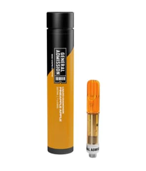 General Admission - Pineapple Apple Liquid Diamond Blend 510 Vape Cart 0.95G Main Image