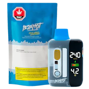 Blue Razz Lemonade Liquid Diamond Charged 1g Disposable Vape - BOXHOT