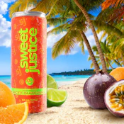 Pacific Island Punch 10mg THC:CBG 1:1 355mL Soda - Sweet Justice