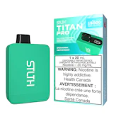 STLTH Titan Pro - Smooth Mint Disposable Nicotine Vape