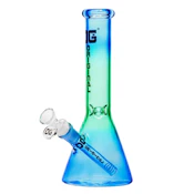 OG - 10" 5mm Original Color Fade Beaker (Blue/Aqua)