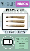 BOLD - 3PK PEACHY PIE PRS