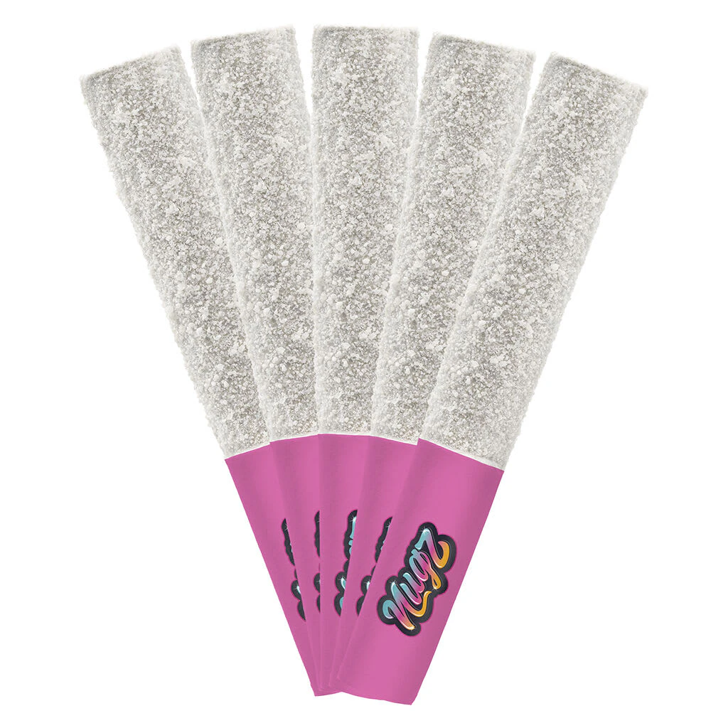 NUGZ - Nugz Flavour Bomb 40 Pink Berry Rush Diamond Infused Pre-Roll 5x0.5g Resin Main Image