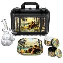 Pulsar - Pulsar Bent Neck Water Pipe Hard Case  Travel Set - BigFoot Main Image