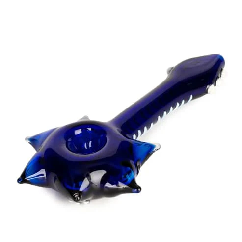 Red Eye Tek Glass - 6" Guitar Hand Pipe - Blue (Red Eye Glass) Main Image