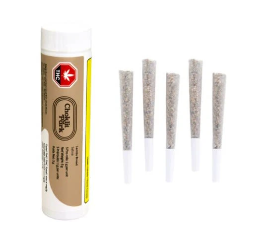 Choklit Park - CHOKLIT PARK - Lamb's Bread Pre-Rolls 5x1g Main Image