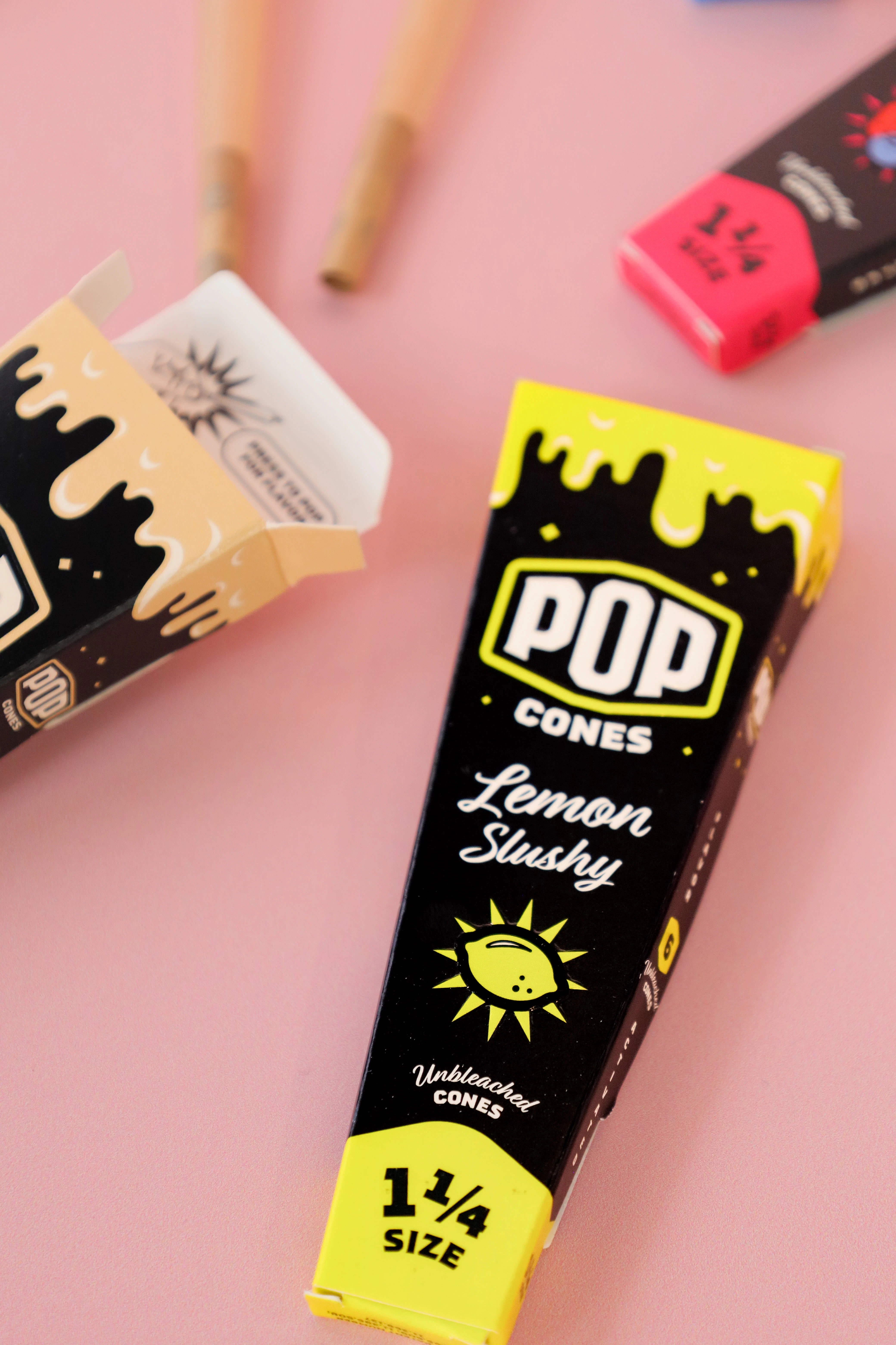 Pop Cones - Pop Cones | 2.0 Variety Flavour Pack - Lemon Slushy Main Image