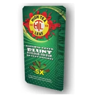One Wholesale - Natural Green Blunt Wraps 5pk Main Image