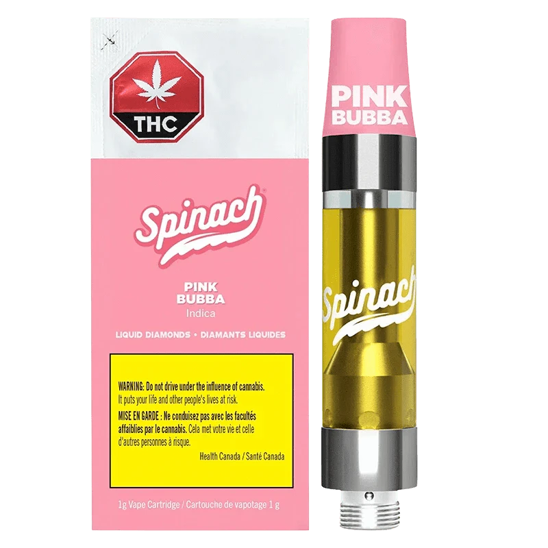 Spinach - Pink Bubba Liquid Diamonds 1g Vape Cartridge by Spinach Main Image