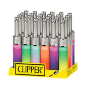 Clipper Mini Tube Lighter Metallic Gradient Colours