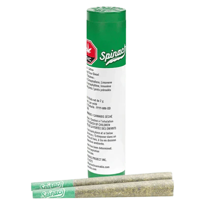SPINACH - Sour Chem 2 x 1g Pre-Rolls Main Image