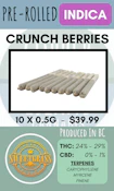 SWEETGRASS - 10PK ORGANIC CRUNCH BERRIES PRS