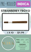 WINK - 1PK STRAWBERRY FROYO BLUNT